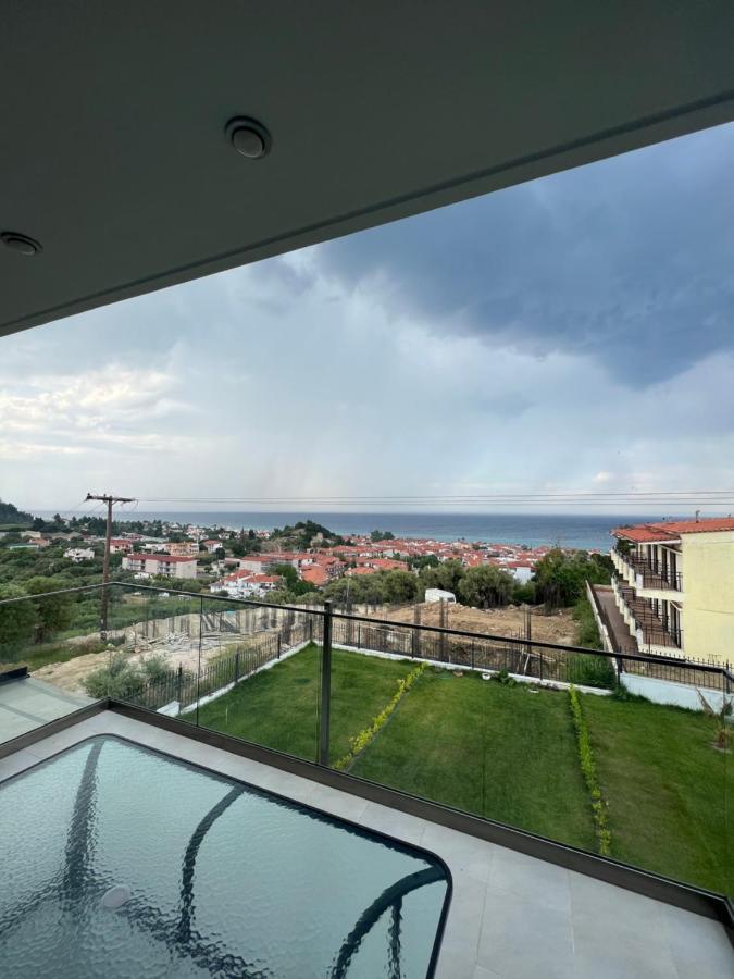 Апартаменты The Sea View Полихроно Экстерьер фото