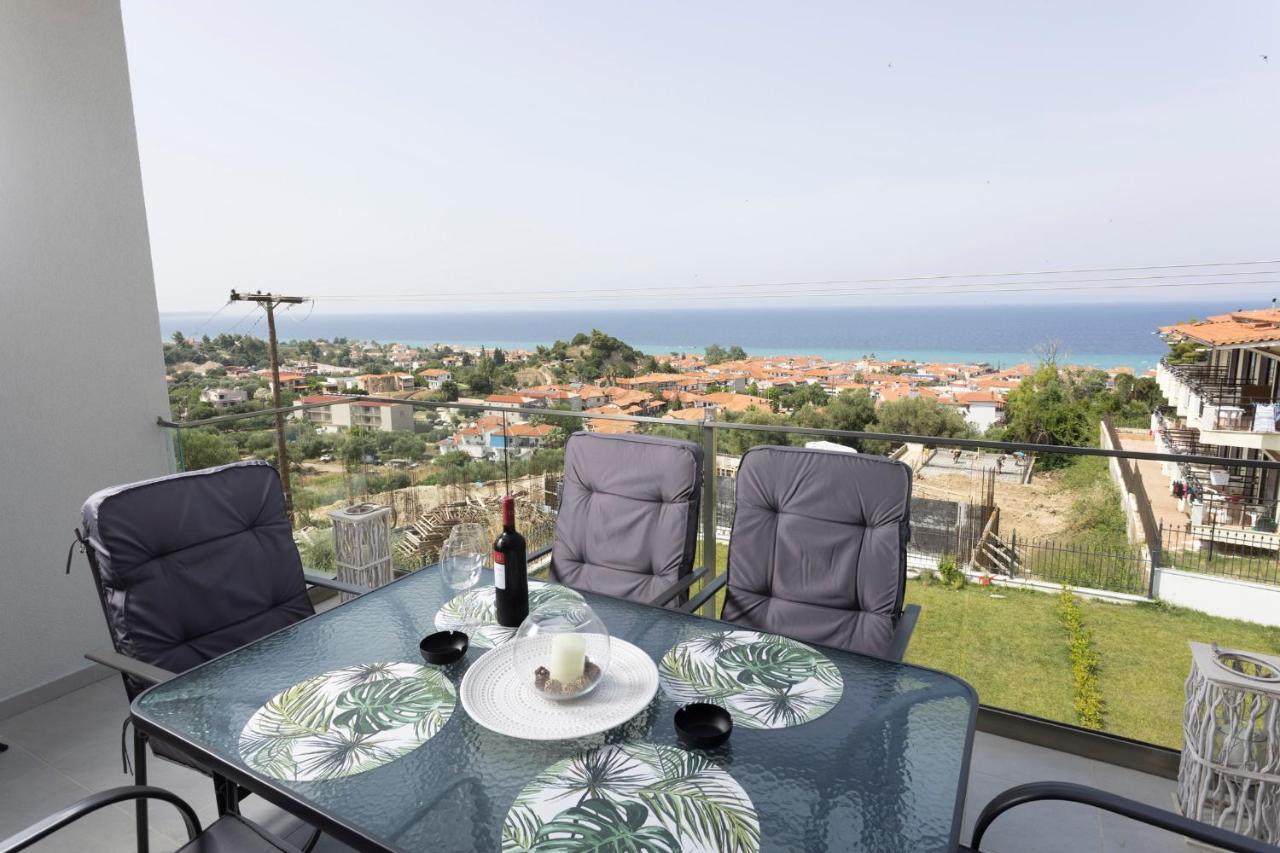 Апартаменты The Sea View Полихроно Экстерьер фото