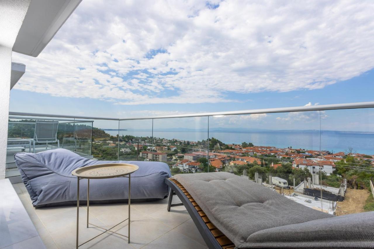 Апартаменты The Sea View Полихроно Экстерьер фото